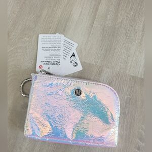 Lululemon Clippable Cats Pouch Keychain IRRIDESCENT